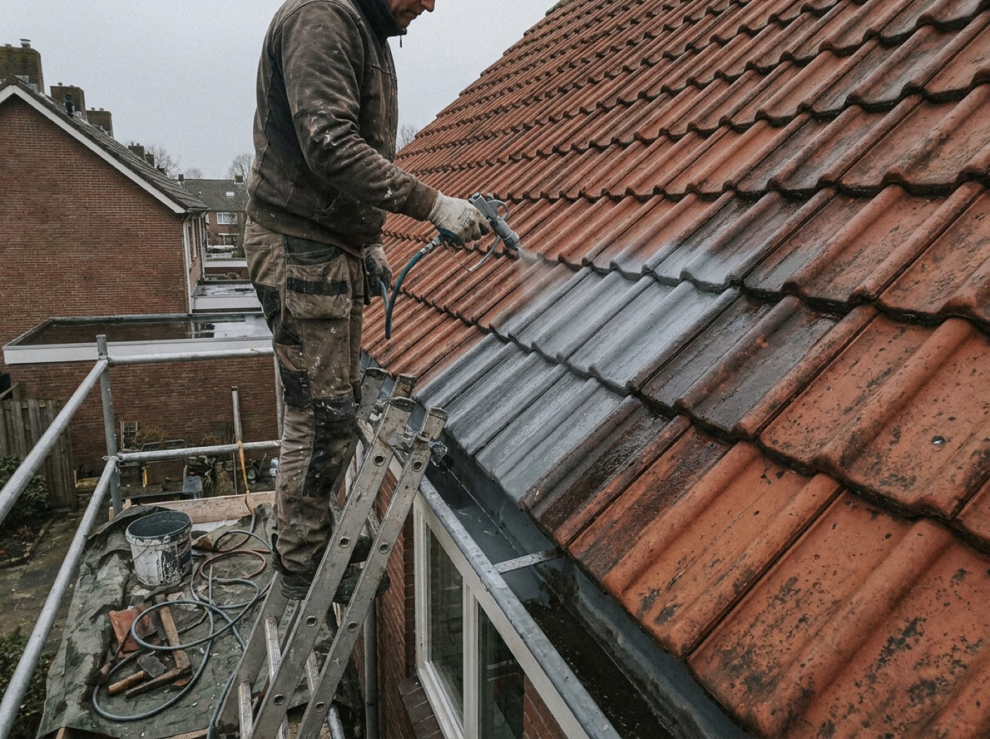 Dak coaten in de regio Den Bosch — Spoed Dak Service