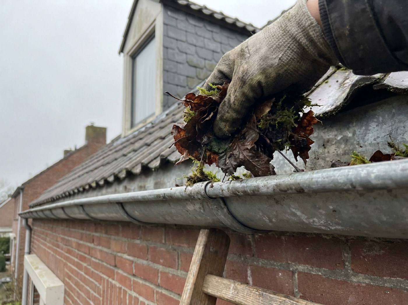 Goten reinigen in de regio Den Bosch — Spoed Dak Service